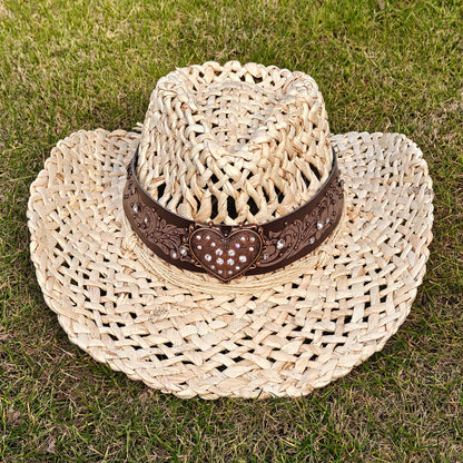 Ceeprints Natural Cowboy Hat