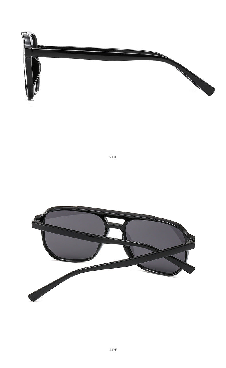 Vintage Square Sunglasses – Chic UV400 Eyewear for Men & Women