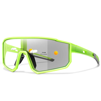 Fashion Brand Photochromic Cycling Sunglasses – Adaptive Sports Eyewear for Men & Women
