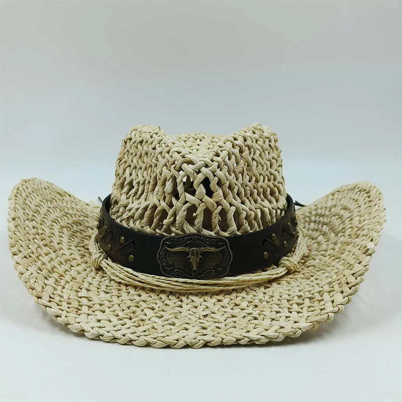 Ceeprints Natural Cowboy Hat