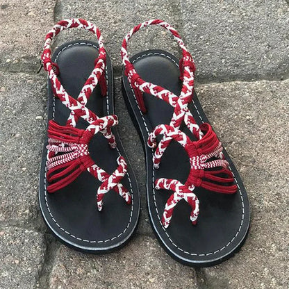 Ceeprints Rope Knot Sandals