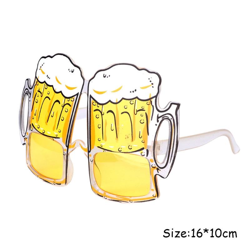 Hawaiian Beer Sunglasses – Fun Party Novelty Glasses