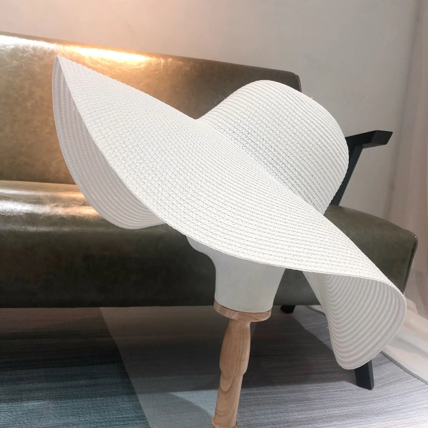 Ceeprints 25cm Elegant Raffia Sun Hat