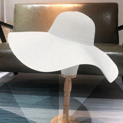 Ceeprints 25cm Elegant Raffia Sun Hat