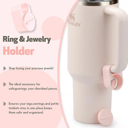 3PCS Lipstick Ring Holder Set – Anti-Loss Pinkycolor Organizer & Storage Clip