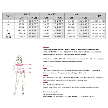 Push-Up Micro Bikini Set – 2025 Sexy Brazilian Swimsuit for Women