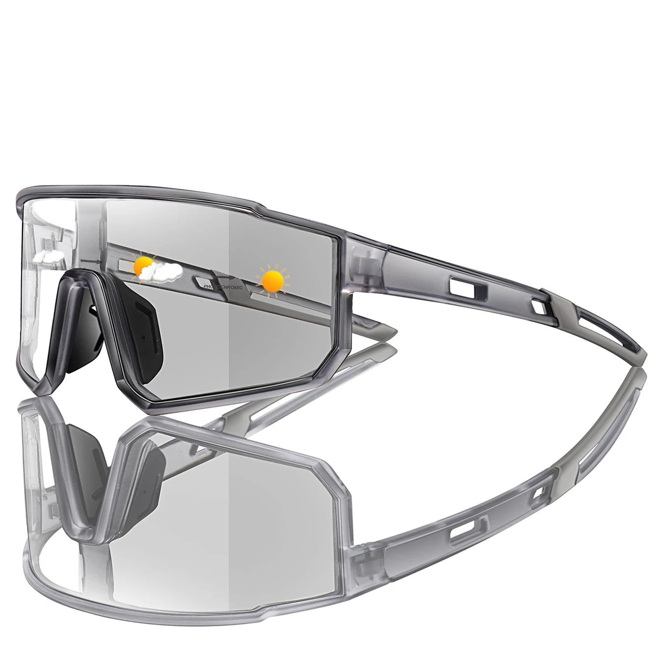 Fashion Brand Photochromic Cycling Sunglasses – Adaptive Sports Eyewear for Men & Women