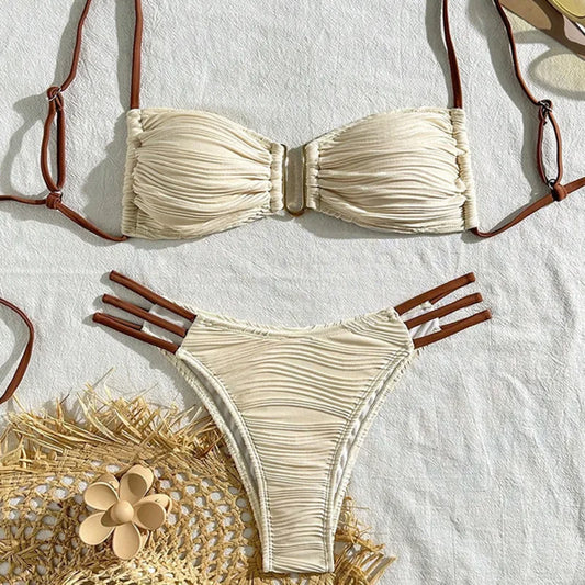Sexy Push-Up Brazilian Bikini – Women's Swimwear Set