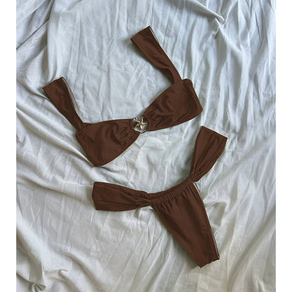 Sexy Push-Up Starfish Bikini – Brazilian Thong Swimsuit for Women