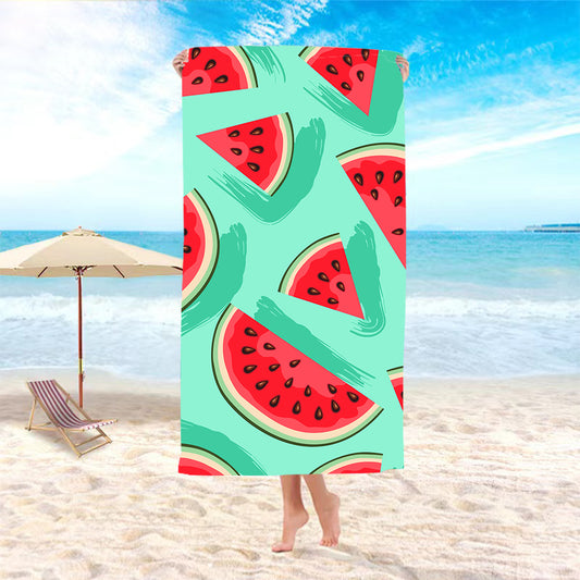 Fruit-Themed Beach Towel & Picnic Mat – Summer Fun Blanket