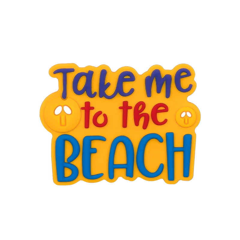 1PC Beach Style Bag Charm – Marine Animal, Coconut & Sailboat Decor