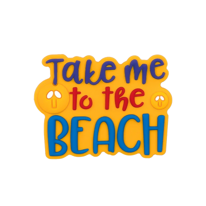 1PC Beach Style Bag Charm – Marine Animal, Coconut & Sailboat Decor