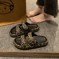 Black leopard print