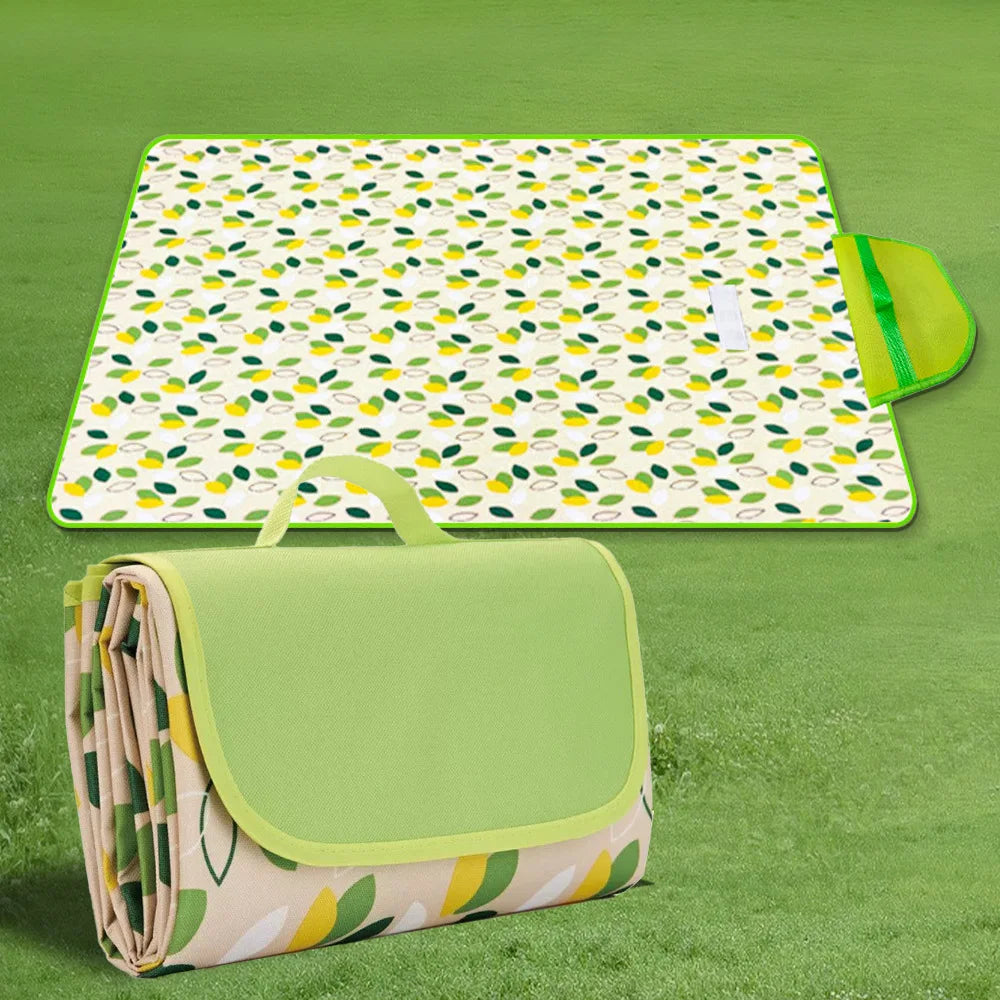 Thickened Foldable Picnic Mat – Waterproof Outdoor Camping Blanket
