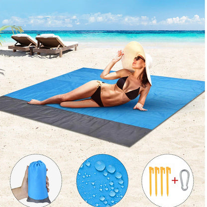Waterproof Sandproof Beach Blanket – Lightweight & Portable