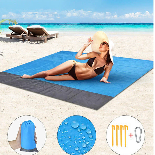 Waterproof Sandproof Beach Blanket – Lightweight & Portable
