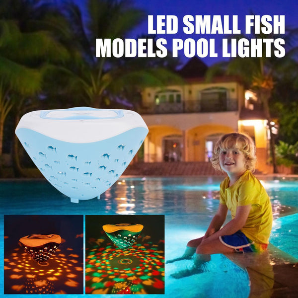 Underwater Disco Light – Fish Pattern Pool Projector – Ceeprints