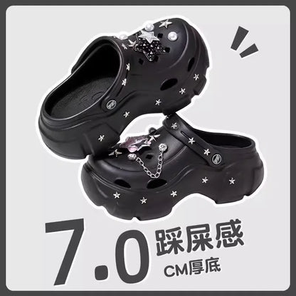 Women’s Fashion Charm Clogs – Sexy Platform Sandals
