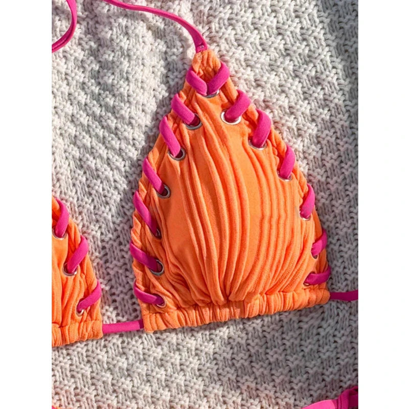 Sexy Brazilian Bikini Set 2025 – Women's Swimwear for Beach & Pool
