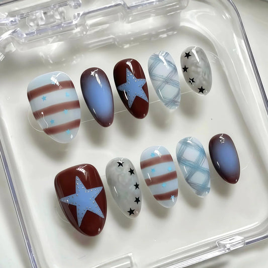 Dopamine 3D No. 04 press-on nails