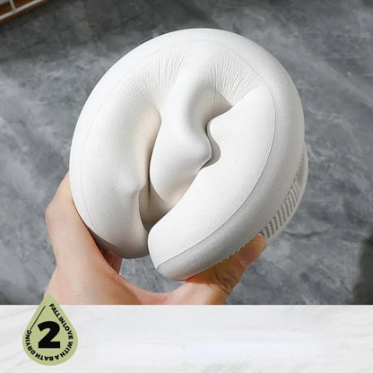 Unisex Summer Cloud EVA Massage Slippers – Non-Slip Beach & Home Slides