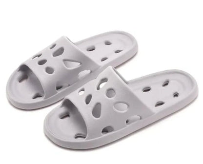 Summer Non-Slip Leaky Slippers – Unisex EVA Sandals for Home & Beach