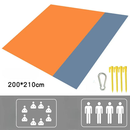 Waterproof & Sandproof Picnic Mat – Portable Outdoor Blanket