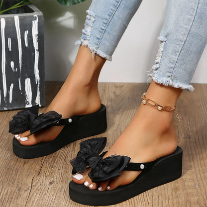 Ceeprints Women's Platform Flip-Flops