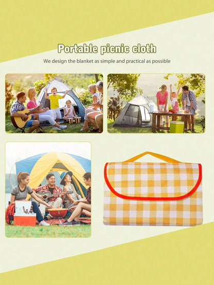 Foldable Picnic Mat – Thickened & Sand-Proof Outdoor Blanket