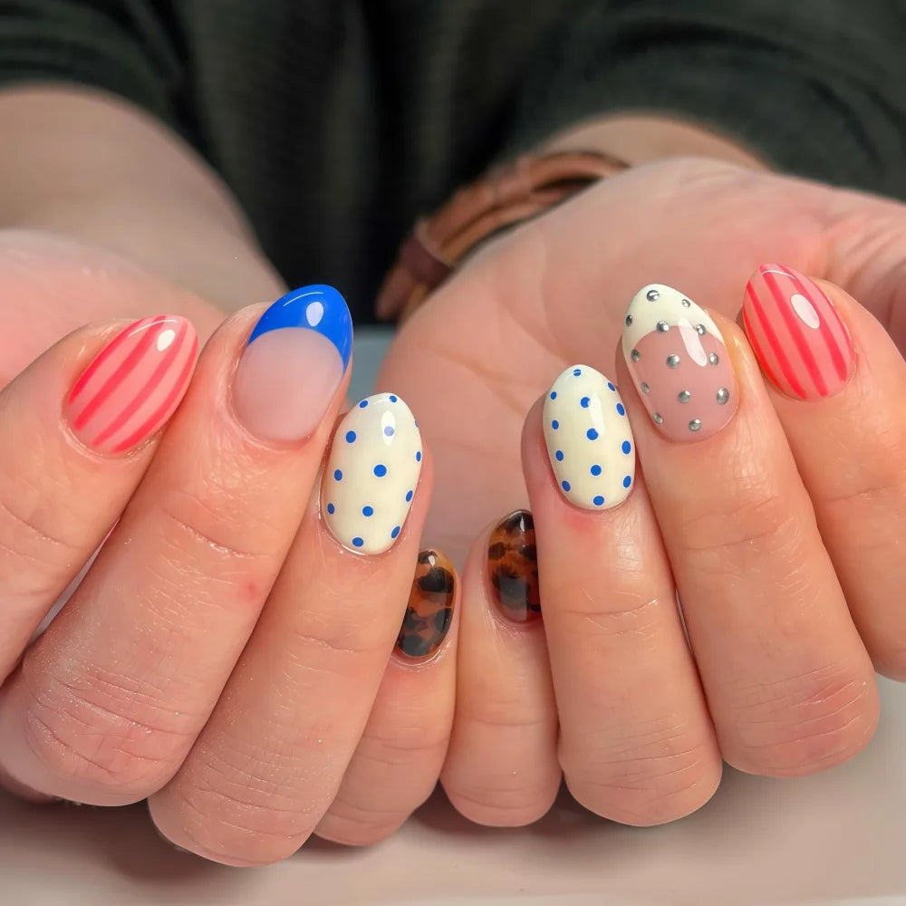 Dopamine 3D No. 17 press-on nails
