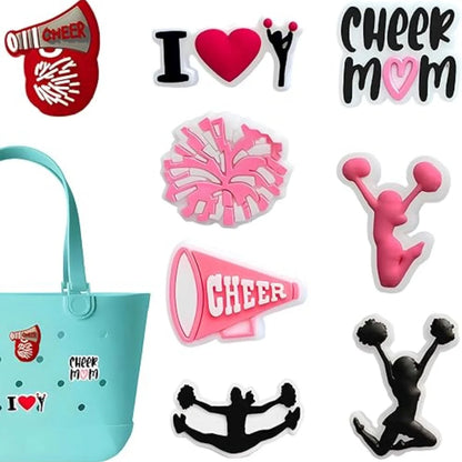 Beach Bag Charms – Pearls, Love, Butterfly & Chain for Simply Southern