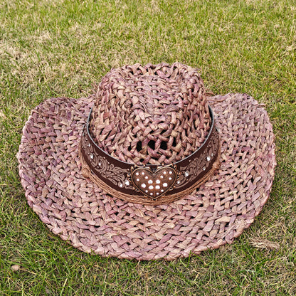 Ceeprints Natural Cowboy Hat