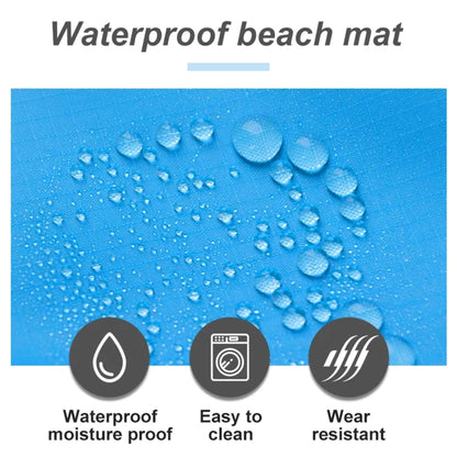 Extra Large Waterproof Beach Mat – Sand-Free & Portable
