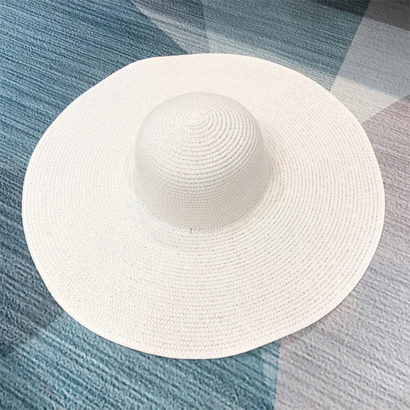 Ceeprints 25cm Elegant Raffia Sun Hat