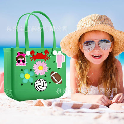 Beach Bag Charms – Pearls, Love, Butterfly & Chain for Simply Southern