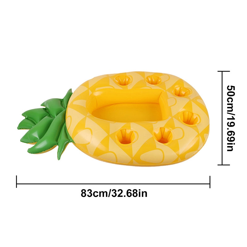Pineapple Inflatable Drink Holder – Pool & Party Float