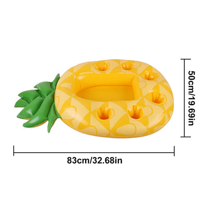 Pineapple Inflatable Drink Holder – Pool & Party Float