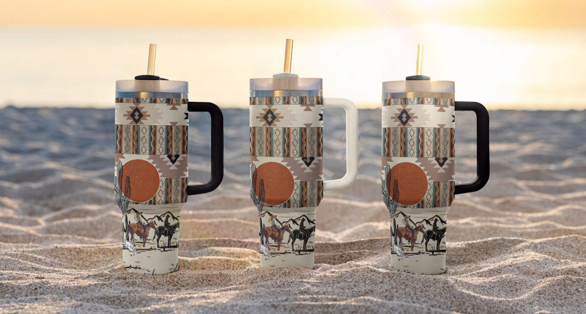 Ceeprints Tumbler Sunset Rider