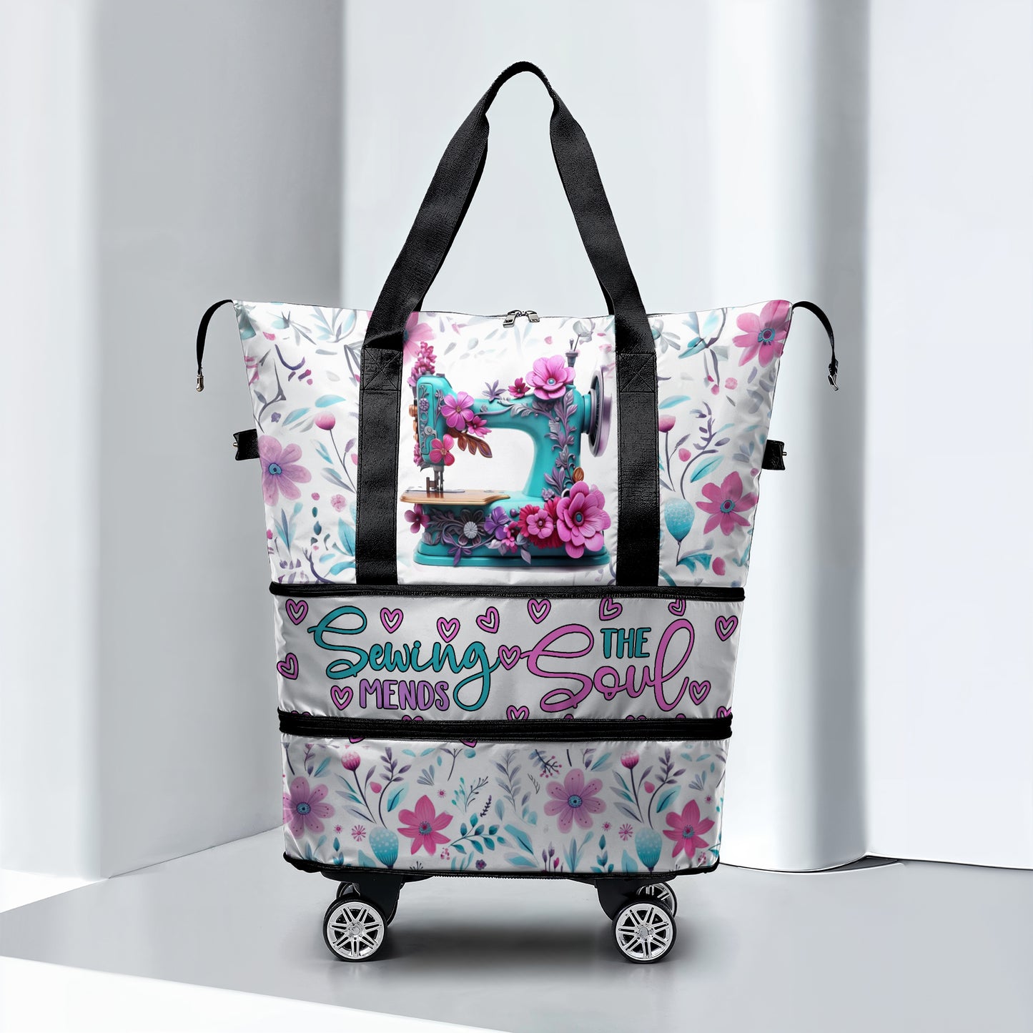 Cee™ Rolling Duffle Bag Sewing Mends The Soul