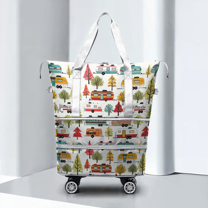 Cee™ Rolling Duffle Bag Happy Camper