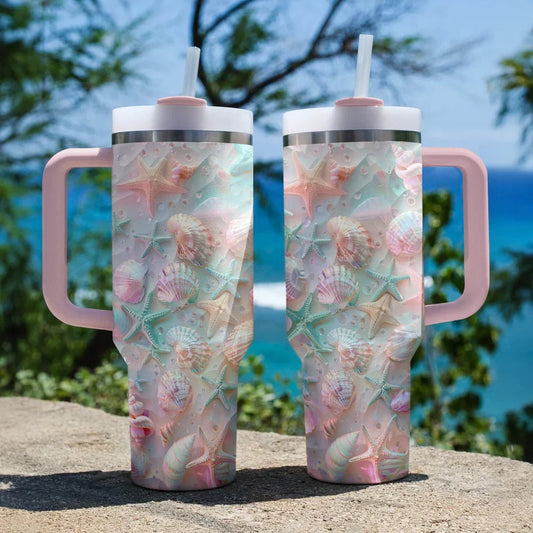 Ceeprints Tumbler Coastal Shell