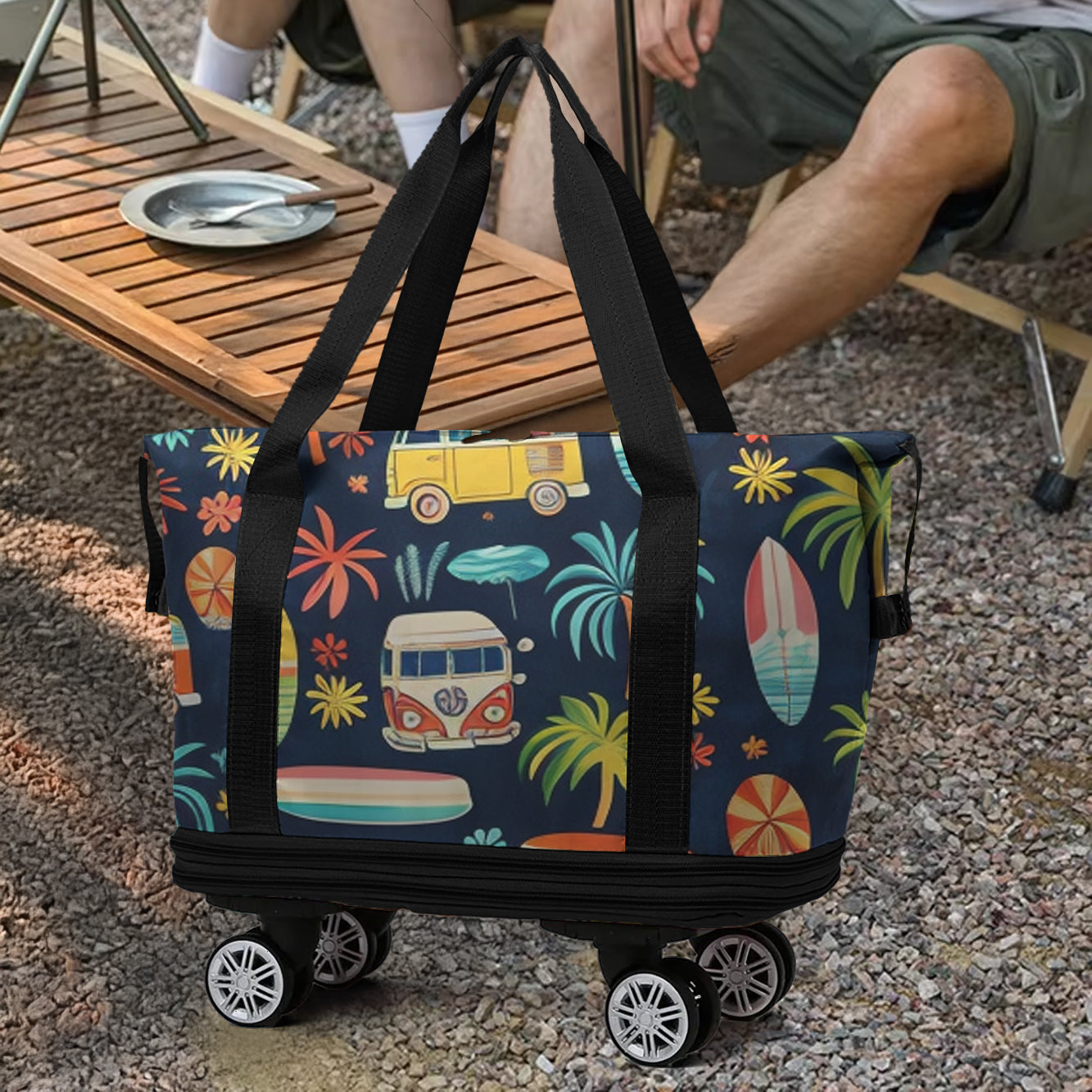 Cee™ Rolling Duffle Bag Tropical Camper
