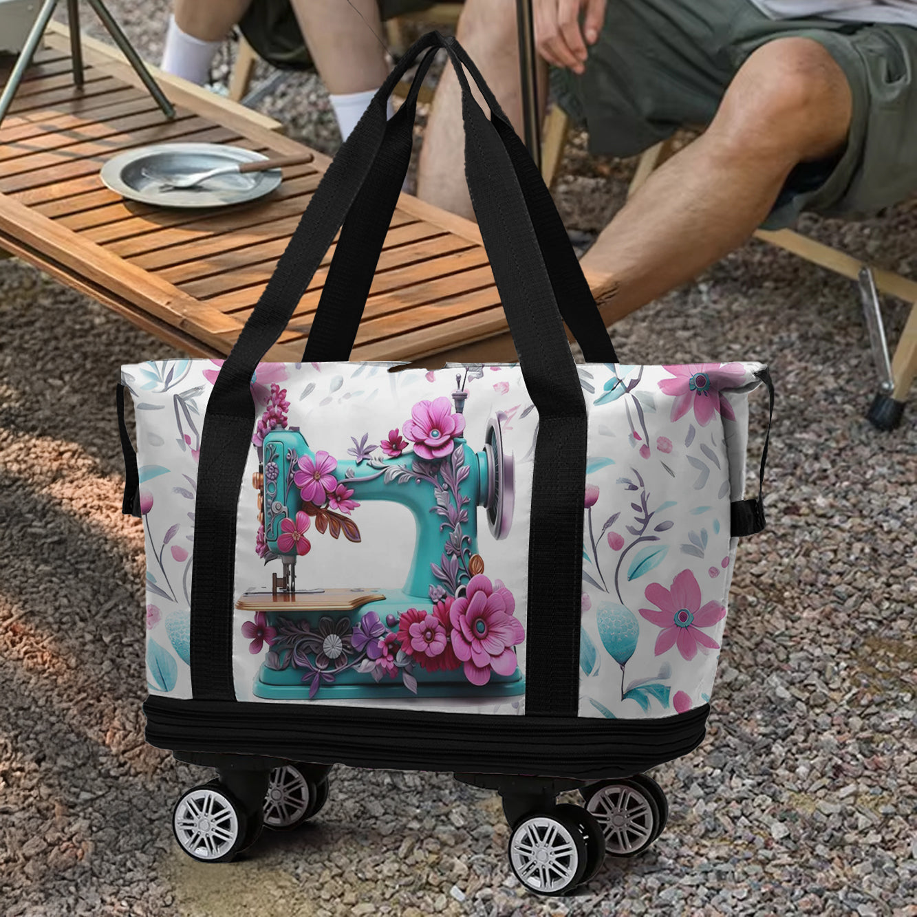 Cee™ Rolling Duffle Bag Sewing Mends The Soul