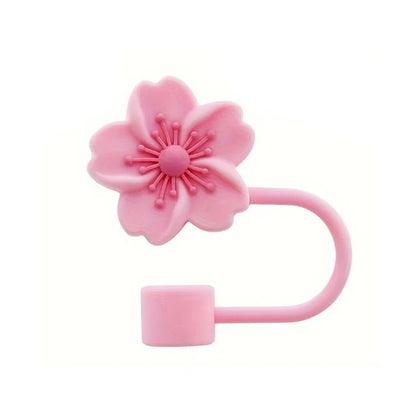 Flower Silicone Straw Covers – Cute Dust Caps for Tumbler Straw Tips