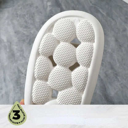 Unisex Summer Cloud EVA Massage Slippers – Non-Slip Beach & Home Slides