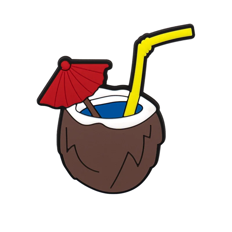 1PC Beach Style Bag Charm – Marine Animal, Coconut & Sailboat Decor