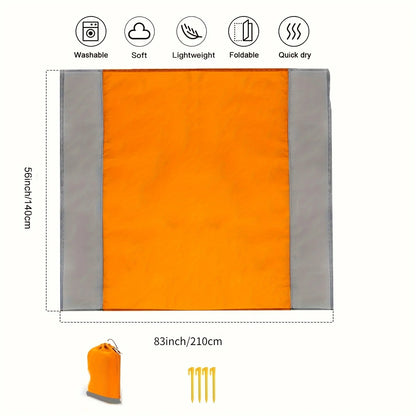 Waterproof & Sandproof Beach Mat – Foldable & Portable