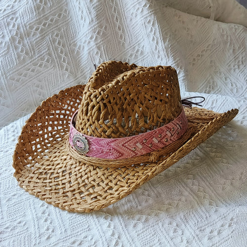 Ceeprints Natural Cowboy Hat