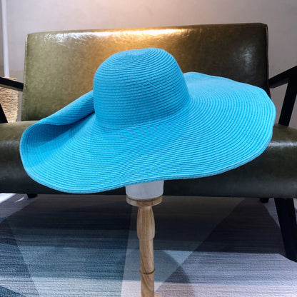Ceeprints 25cm Elegant Raffia Sun Hat