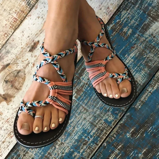 Ceeprints Rope Knot Sandals